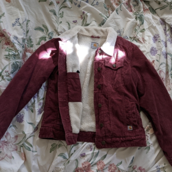 Corduroy Sherpa Lined Jacket 